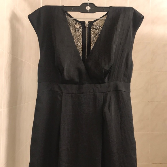 BCBG black Dress with lace back detail - Picture 2 of 4